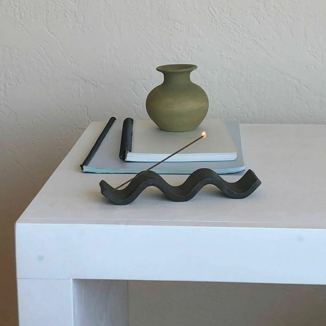 Member's handmade clay piece